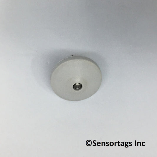 Security Tag Pins White