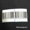 Disposable Paper Label Barcoded