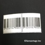 Disposable Paper Label Barcoded