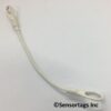 a picture of white Lanyard