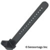 image of a black plastic strap