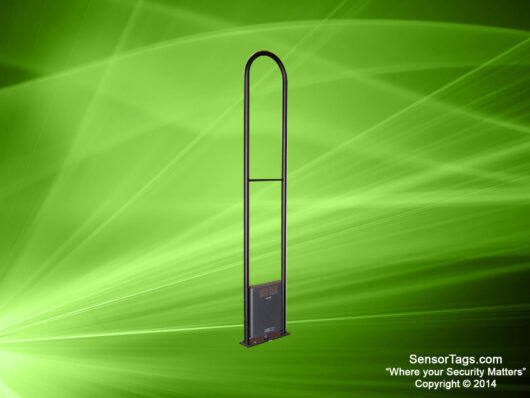 image of the one pillar solo 1.8 frequency security antenna