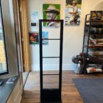 picture of ebony mono tower for retail security